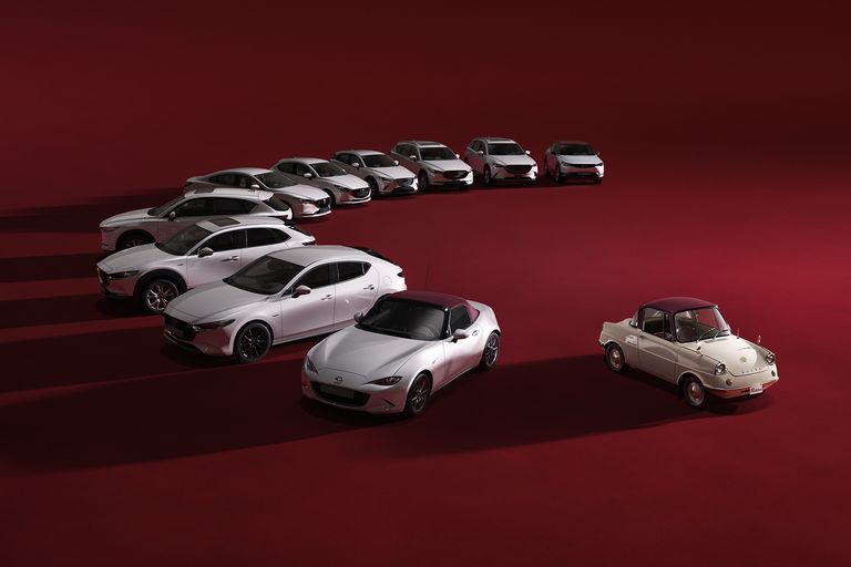 Las ediciones del centenario cubrirán toda la gama Mazda